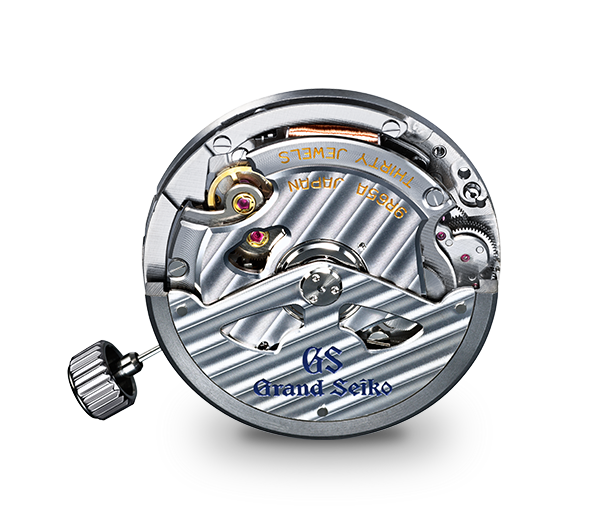 SBGA211G - Iconic High Intensity Titanium Snowflake Spring Drive
