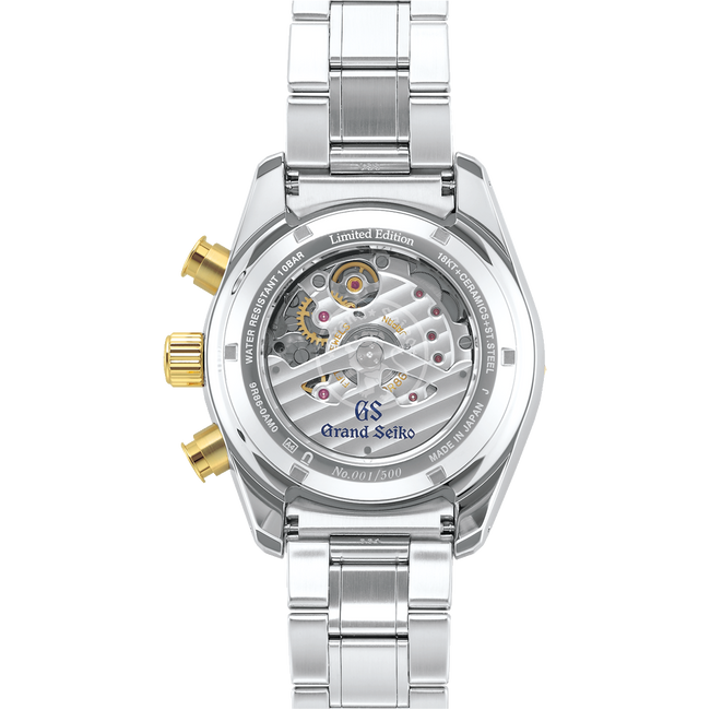 SBGC240 Spring Drive Chronograph with Gold Highlights