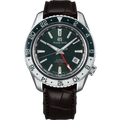 Grand Seiko India Green Watch Dial - SBGJ239G - Mechanical Hi-Beat 36000 GMT Triple Time Zone