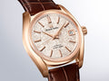 SBGH368J Grand Seiko india Gold Watch Pink Dial Japanese Sakura Kakushi Angled Dial