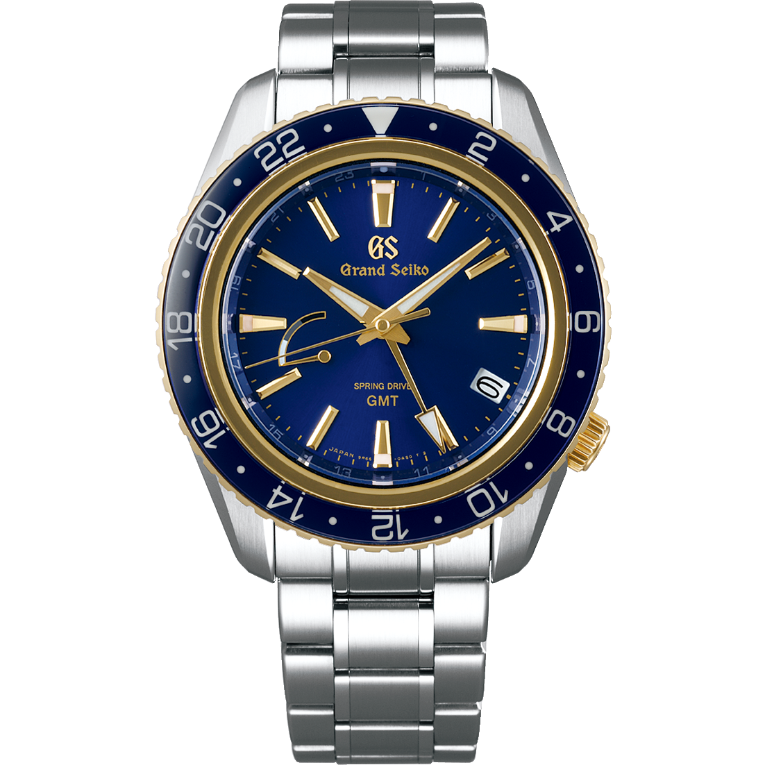 SBGE248G Sports Spring Drive GMT with 18K Gold GRAND SEIKO INDIA